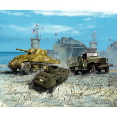 Revell 1/144 US Army Vehicles WWII 03350