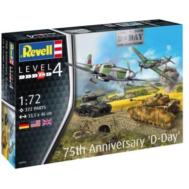 Revell 03352 75th Anniversary D-Day Gift Set1/72