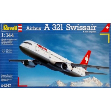 Revell Airbus A321 Swissair 1/144 04247