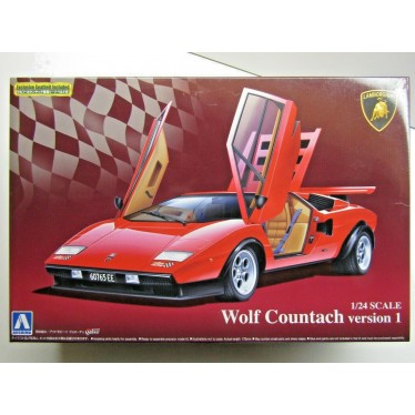 Aoshima Wolf Countach V1 1/24 04960