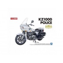 AOSHIMA 1/12 KAWASAKI KZ1000 POLICE CALIFORNIA HIGHWAY PATROL 05459