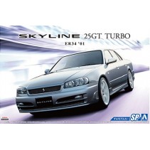 AOSHMA 1/24 NISSAN ER34 SKYLINE 25GT TURBO 05596