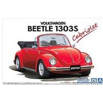 AOSHIMA 1/24 VOLKSWAGON BEETLE 1303S CABRIOLET 06154