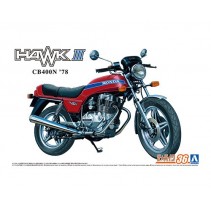 AOSHIMA 1/12 HONDA CB400N HAWK III '78 06305