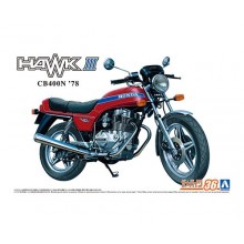 AOSHIMA 1/12 HONDA CB400N HAWK III '78 06305