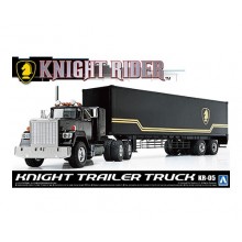 AOSHIMA 1/28 KNIGHT RIDER TRUCK  & TRAILER 06379