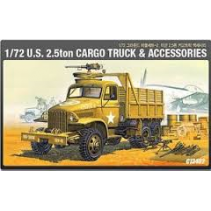 U.S. 2.5 Ton Cargo Truck & Accessories 1/72 Ground Vehicle Series-2