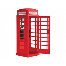 Artesania Latina London Red Phone Cabin 1/10 AL20320