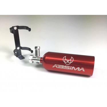 Absima Fire Extinguisher Red Aluminium 2320080