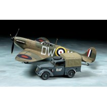 TAMIYA 1/48 SPITFIRE MKI & LIGHT UTILITY CAR 25211