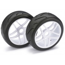 Wheels set buggy " Street" white 1:8 ( 2)