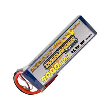 Overlander 5000mAh 3S 11.1V 35C Lipo Battery EC5  2577