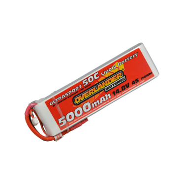 Overlander Ultrasport 5000mAh 14.8V 50C LiPo EC5 2632