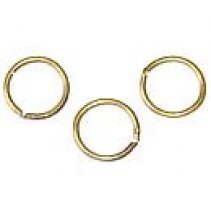 Brass Ring 8mm (100) 32830