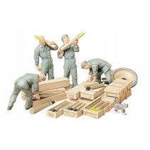 Tamiya German Tank Ammo-Loading Crew 1/35 35188