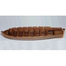 Wooden Life Boat 120x31x19mm (1) 36463