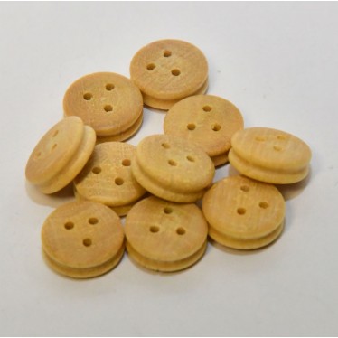 2.5mm Box Wood Dead Eye (10)