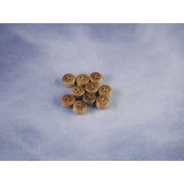 Walnut Dead Eye 3.5mm (10) 37170