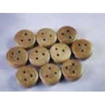 Walnut Dead Eye 15mm