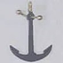 Iron Stock Anchor (Cutty Sark) 38x50mm