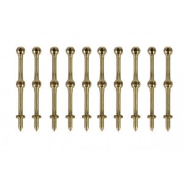 Rail Stanchion Brass 15mm pack 10 450.2