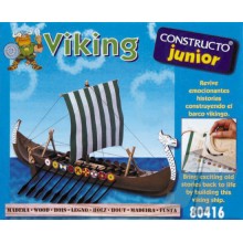 Junior Constructo 80416 Viking Long Boat 25cm