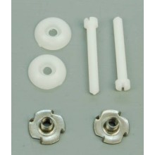 SLEC SL095 M6x65mm Nylon bolt & Captive Nut (2)