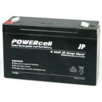 Powercell 6V 10 Ah Gel Battery (Lead Acid) 5510045