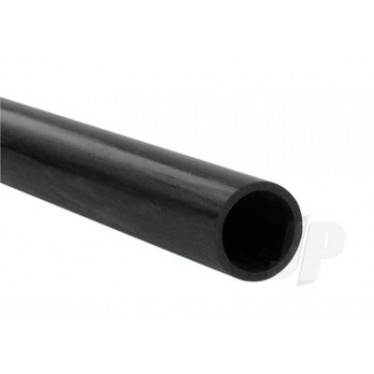 Carbon Fibre Round Tube 6x3mmx1m (1)