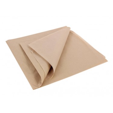 Vintage Tan Lightweight Tissue Covering Paper, 50x76cm, (5 Sheets)