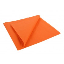 Golden Orange Lightweight Tissue Covering Paper, 50x76cm, (5 Sheets)