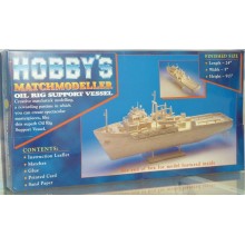 Hobby's Matchcraft Oil Rig Support Vessel Kit