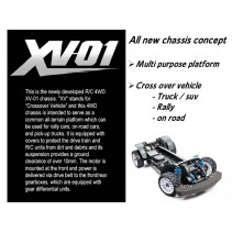 TAMIYA SUBARU IMPREZA WRX STI ARAI  XV-01 58528