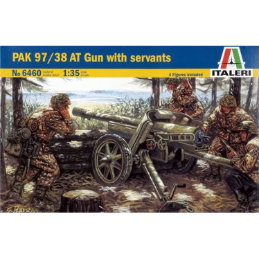 PAK 97/38 AT Gun with Servants 1/35