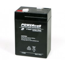 6V-4 AMP Powercell Gel Battery (Lead Acid)