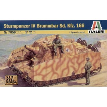 Italeri 7050 Sturmpanzer IV Brummbar Sd. Kfz. 166 Scale 1:72