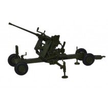 Olive Drab 40MM Bofors Gun Diecast1:76