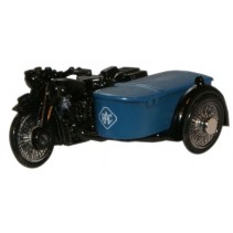 RAC BSA Motorcycle & Sidecar 1:76 Diecast