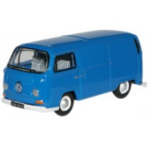 Regatta Blue VW Van 1:76 Diecast