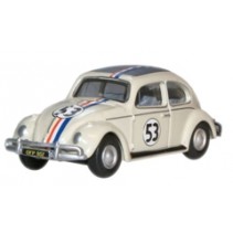 Pearl White 53 VW Beetle 1/76