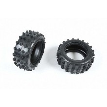 Tamiya Rear Tire (2) for Hot Shot 9805111