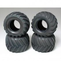 Tamiya Tire Set for Lunch Box, Pumpkin, Mad Bull 9805213