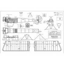 BELAIR FOKKER EINDEKKER 30" ELECTRIC SCALE KIT A-BA011