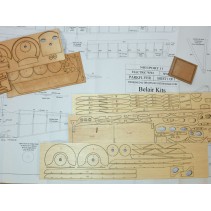 BELAIR NIEUPORT 11 25" ELECTRIC SCALE KIT BA-017