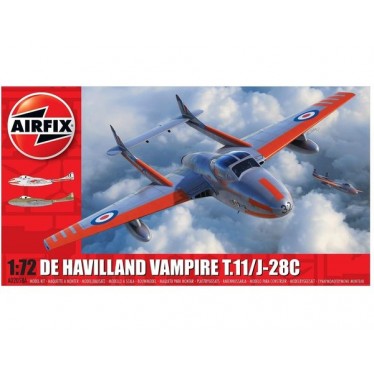 Airfix A02058 De Havilland Vampire T.11 1/72