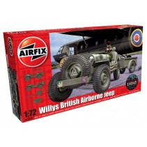 Airfix British Airborne Willys Jeep 1:72 A02339