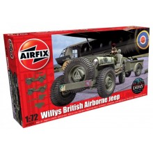 Airfix British Airborne Willys Jeep 1:72 A02339