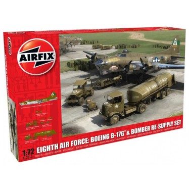 Airfix Eighth Air Force: Boeing B-17G & Bomber Re-Supply Set A12010