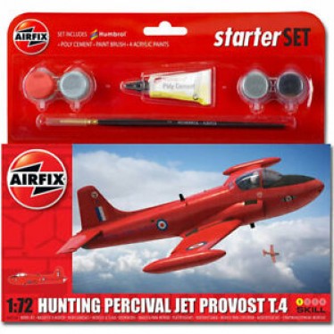 Airfix Hunting Percival Jet Provost T.4 Starter Kit 1/72 A55116