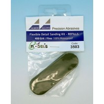 ALBION ALLOYS FLEXIBLE DETAIL SANDING KIT 400 GRIT REILLS